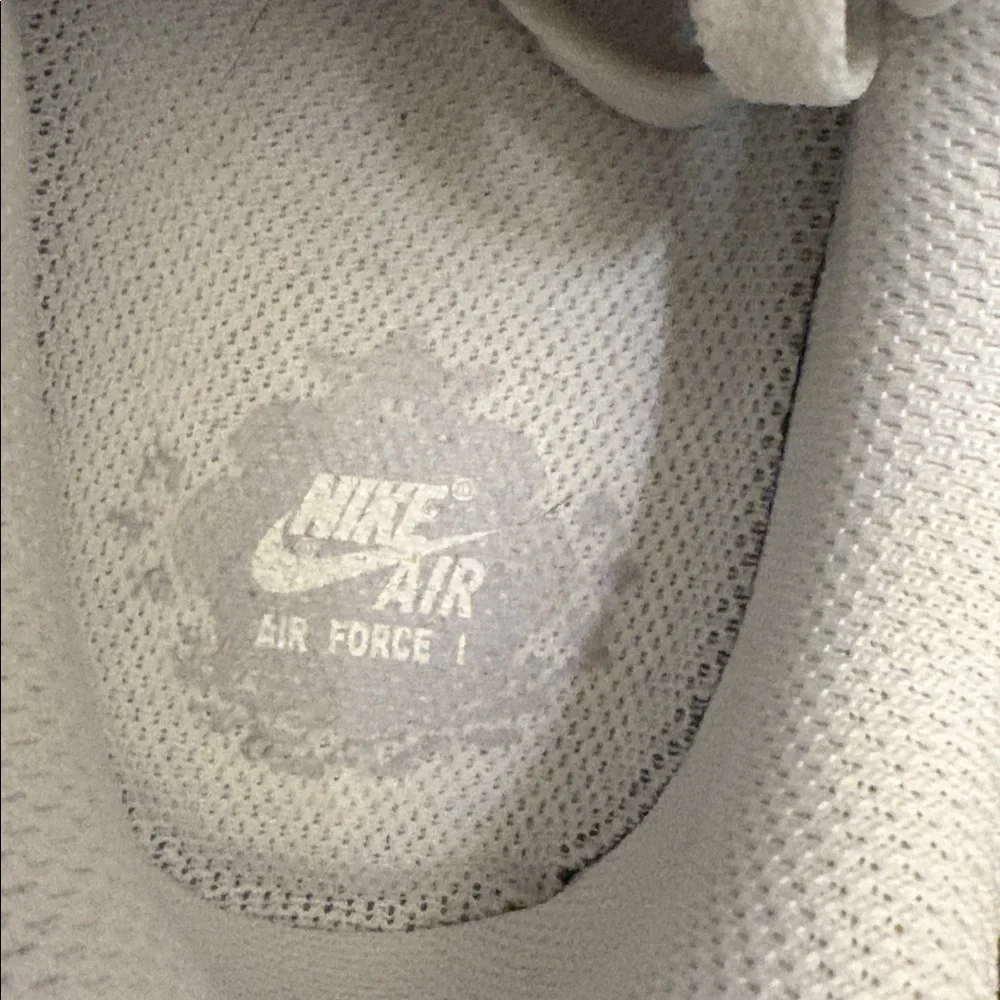 EUC [Nike] Air Force 1 White Athletic Tennis Shoes Sneakers Women’s 8 / Mens 6.5 - Picture 12 of 16